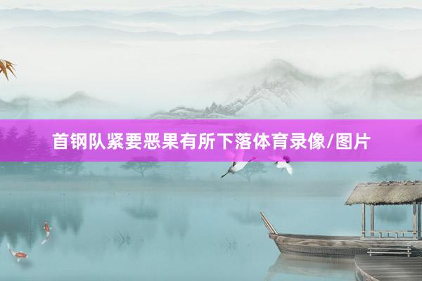 首钢队紧要恶果有所下落体育录像/图片