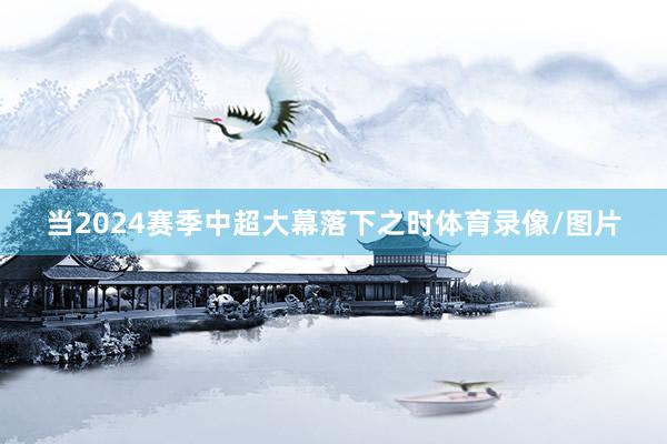 当2024赛季中超大幕落下之时体育录像/图片