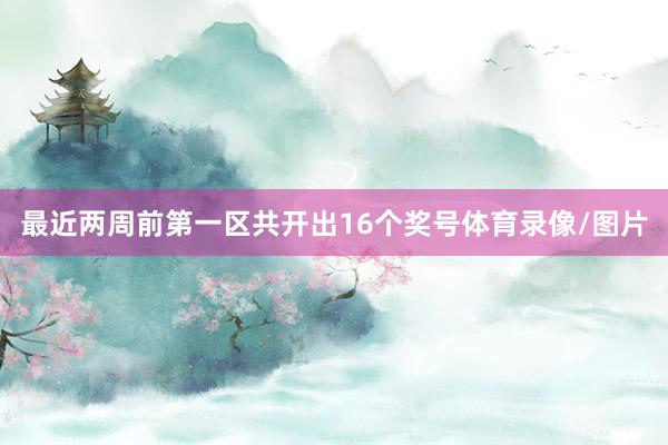 最近两周前第一区共开出16个奖号体育录像/图片