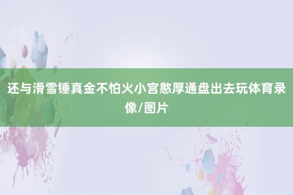 还与滑雪锤真金不怕火小宫憨厚通盘出去玩体育录像/图片