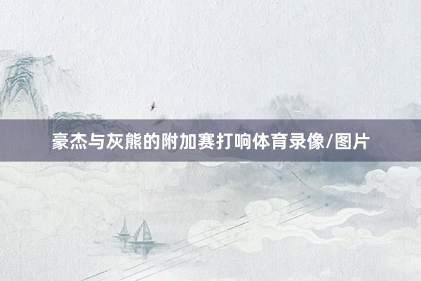 豪杰与灰熊的附加赛打响体育录像/图片