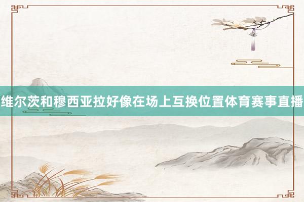 维尔茨和穆西亚拉好像在场上互换位置体育赛事直播