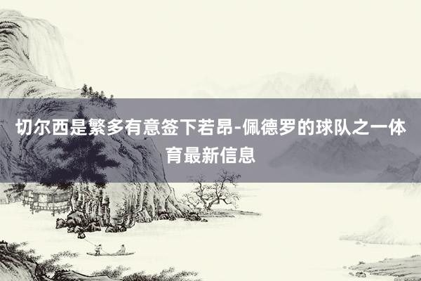 切尔西是繁多有意签下若昂-佩德罗的球队之一体育最新信息