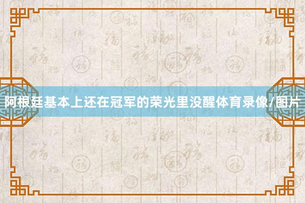 阿根廷基本上还在冠军的荣光里没醒体育录像/图片