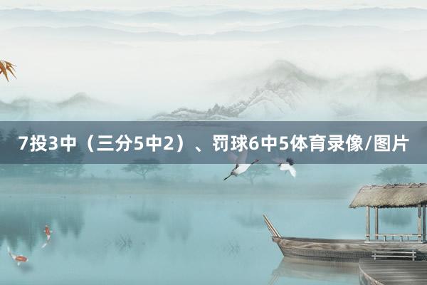 7投3中（三分5中2）、罚球6中5体育录像/图片