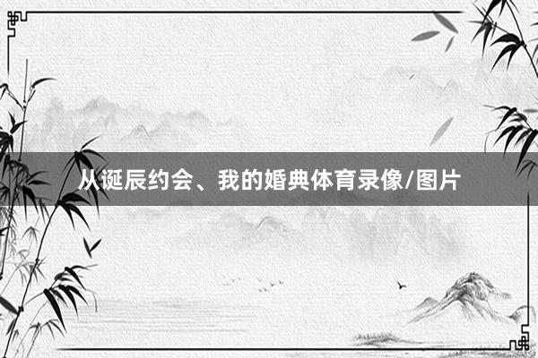 从诞辰约会、我的婚典体育录像/图片