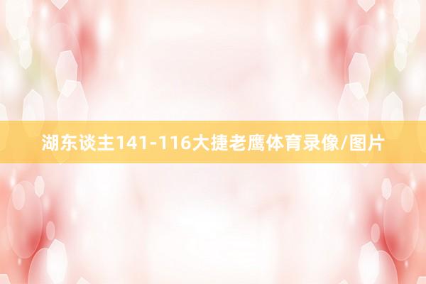 湖东谈主141-116大捷老鹰体育录像/图片
