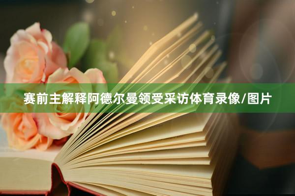 赛前主解释阿德尔曼领受采访体育录像/图片