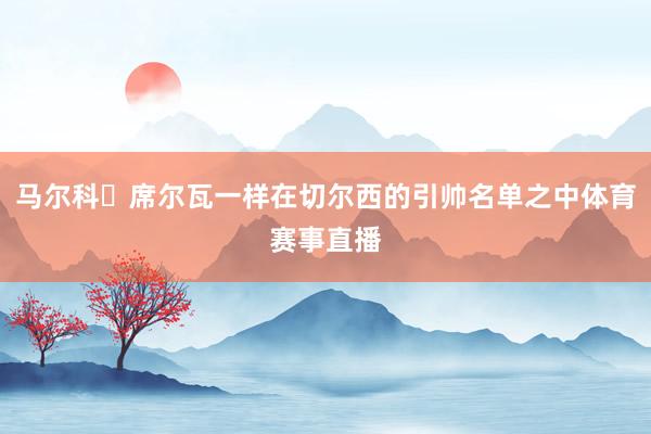 马尔科・席尔瓦一样在切尔西的引帅名单之中体育赛事直播