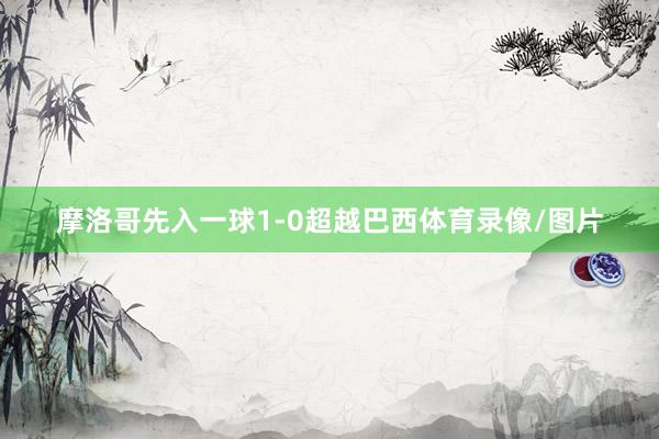 摩洛哥先入一球1-0超越巴西体育录像/图片